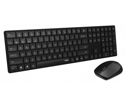 Zestaw (Mysz + Klawiatura) RAPOO ZESTAW BEZPRZEWODOWY MULTIMODE 8020M CZARNY